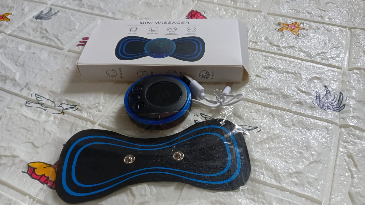 Portable USB Neck Massager Electric Neck Massager, Enhancer Mini Cervical Massager EMS Lymphatic Drainage Massage with Cable - infinityexculsivestore.com