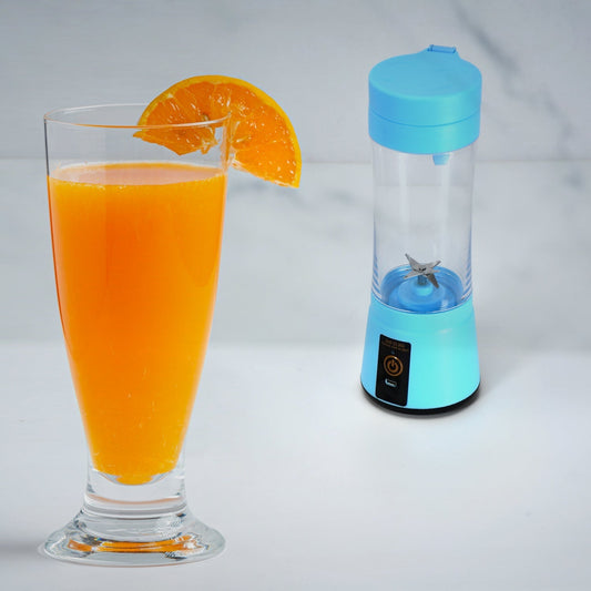 Portable USB Rechargeable 6 - Blade Juicer Blender - infinityexculsivestore.com
