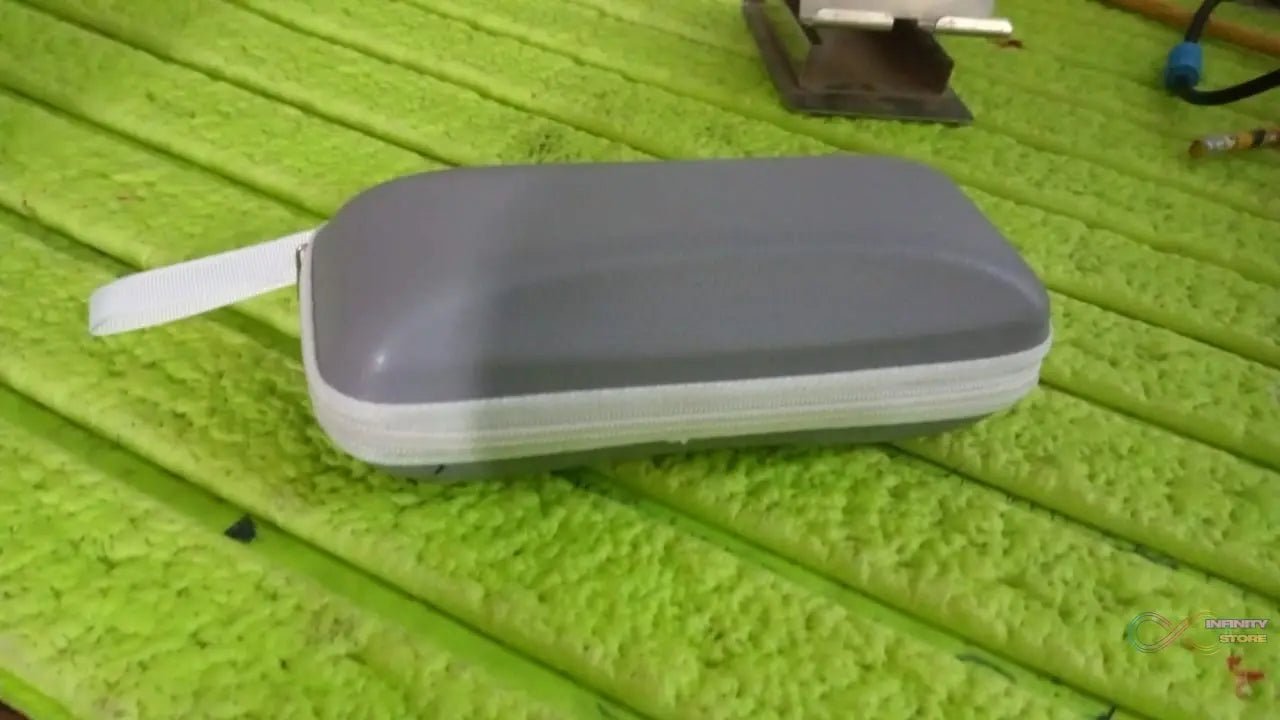 Portable Zipper Eye Glass Sunglasses Hard Case Cover (1 Pc) - infinityexculsivestore.com