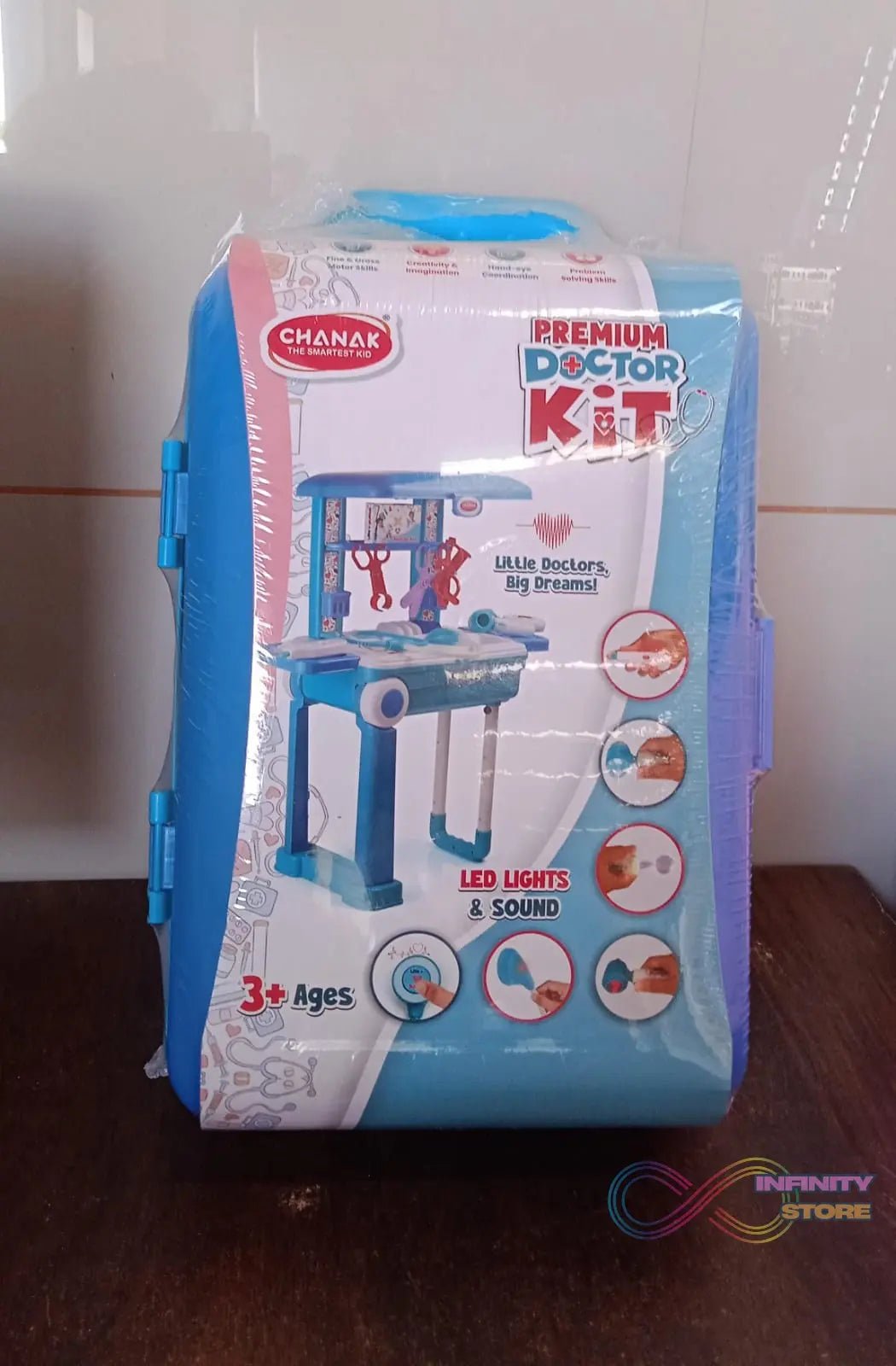 Premium Doctor Set Trolley Little Doctor Kids Toy (1 Set) - infinityexculsivestore.com
