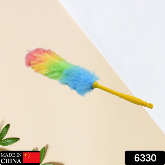 Premium Durable, Light Weight Static Multipurpose Microfiber Feather Duster for Household Office Car Dusting Cleaning (1 Pc) - infinityexculsivestore.com