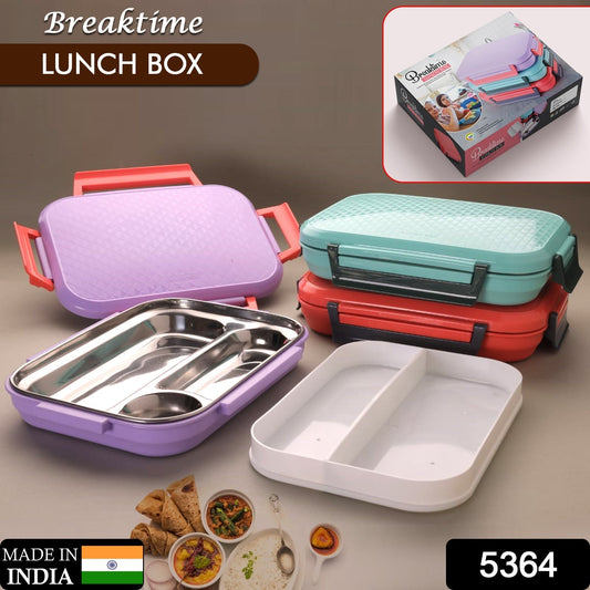 Premium Multi - Compartment Steel Lunch Box for Office, School & Travel - infinityexculsivestore.com
