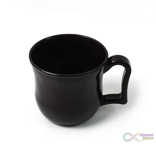 Premium Plastic Coffee / Tea Cups / Mug with Handle (1 Pc / With Color Box / Black) - infinityexculsivestore.com