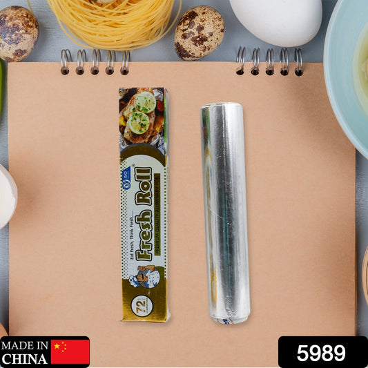 Premium Quality Food Grade Aluminum Foil Roll Heavy Duty Non Stick Thick Aluminum Foil Sheet Baking Grilling Tool 72Mtr (1Pc) - infinityexculsivestore.com