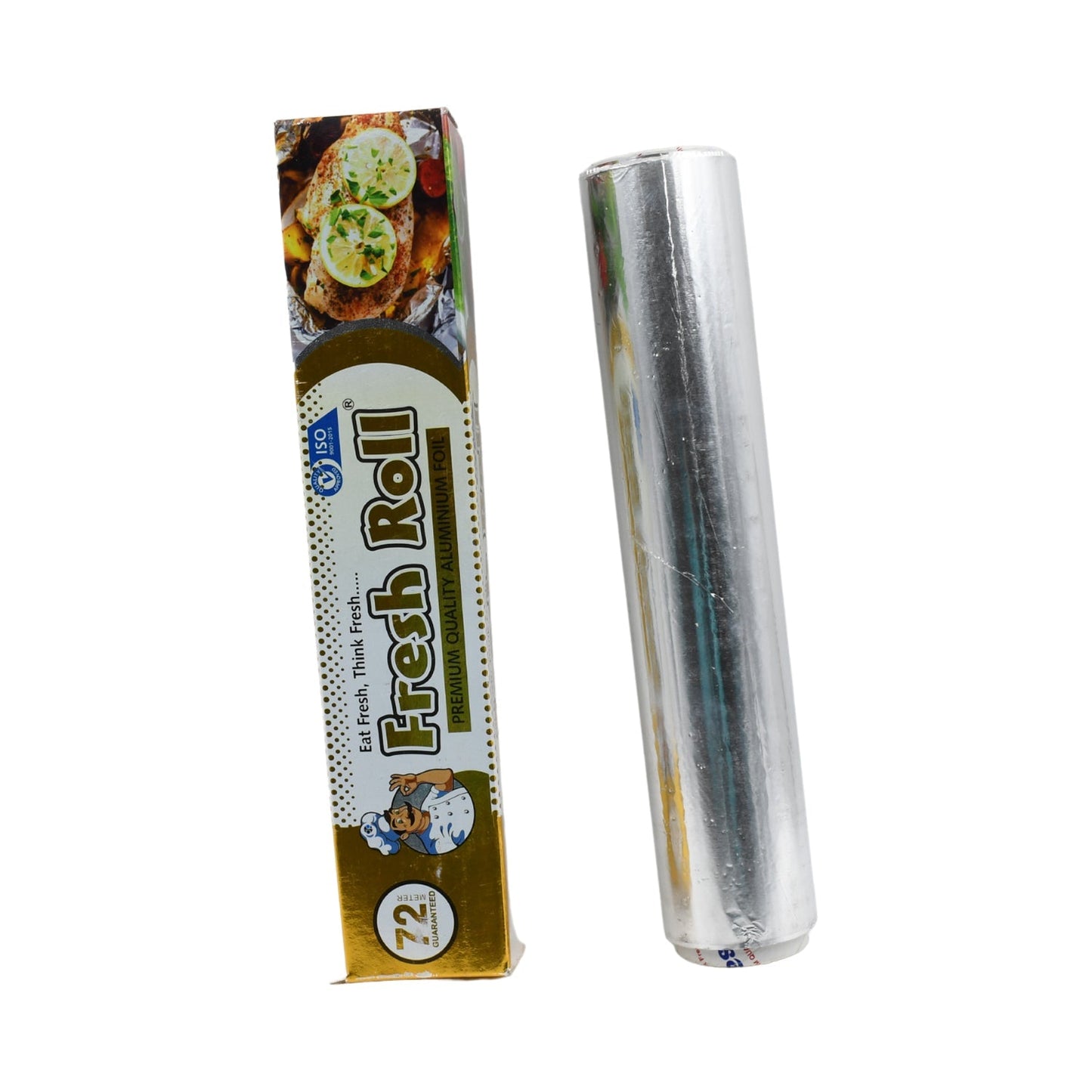 Premium Quality Food Grade Aluminum Foil Roll Heavy Duty Non Stick Thick Aluminum Foil Sheet Baking Grilling Tool 72Mtr (1Pc) - infinityexculsivestore.com