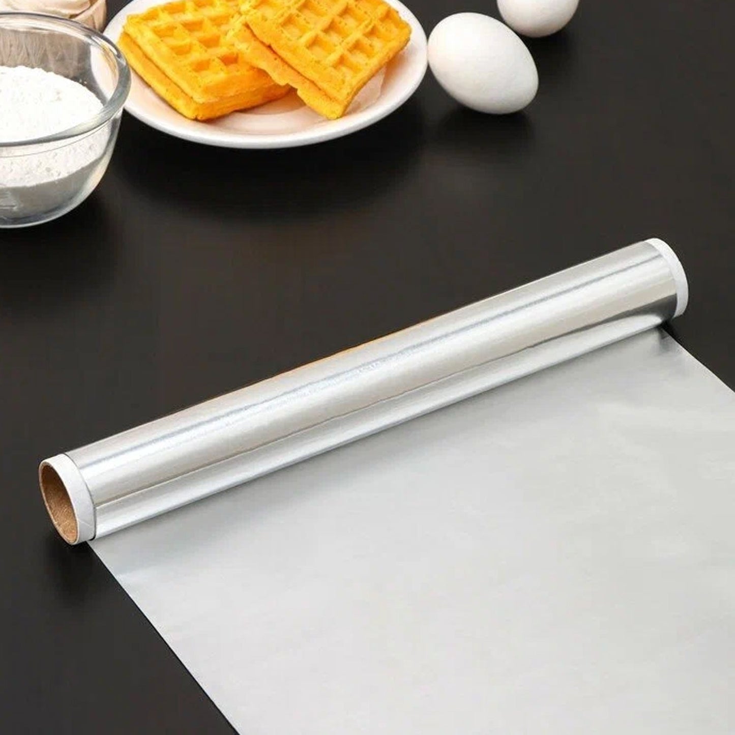 Premium Quality Food Grade Aluminum Foil Roll Heavy Duty Non Stick Thick Aluminum Foil Sheet Baking Grilling Tool 72Mtr (1Pc) - infinityexculsivestore.com
