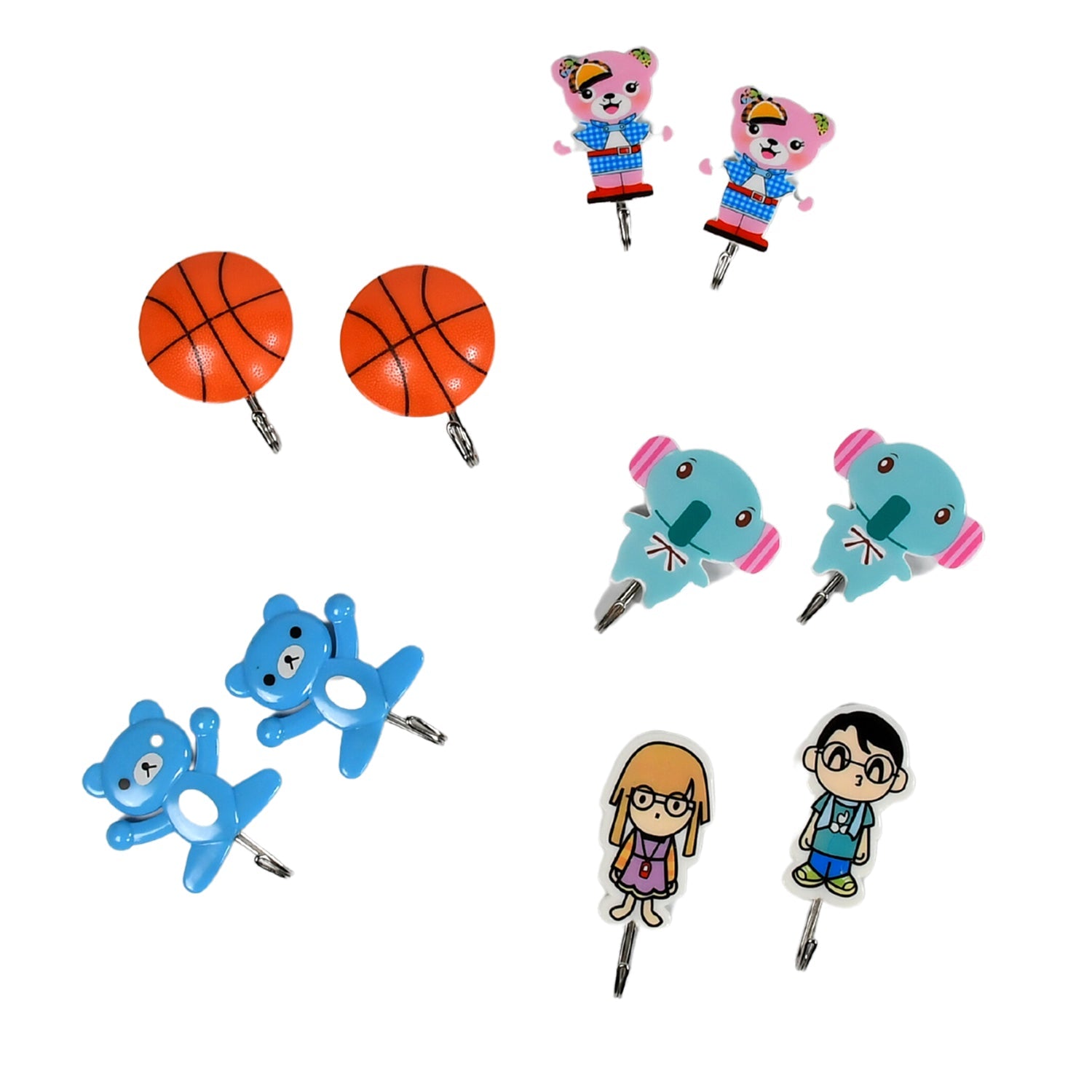 Premium Strong Adhesive Wall Hooks Set of 10 - infinityexculsivestore.com
