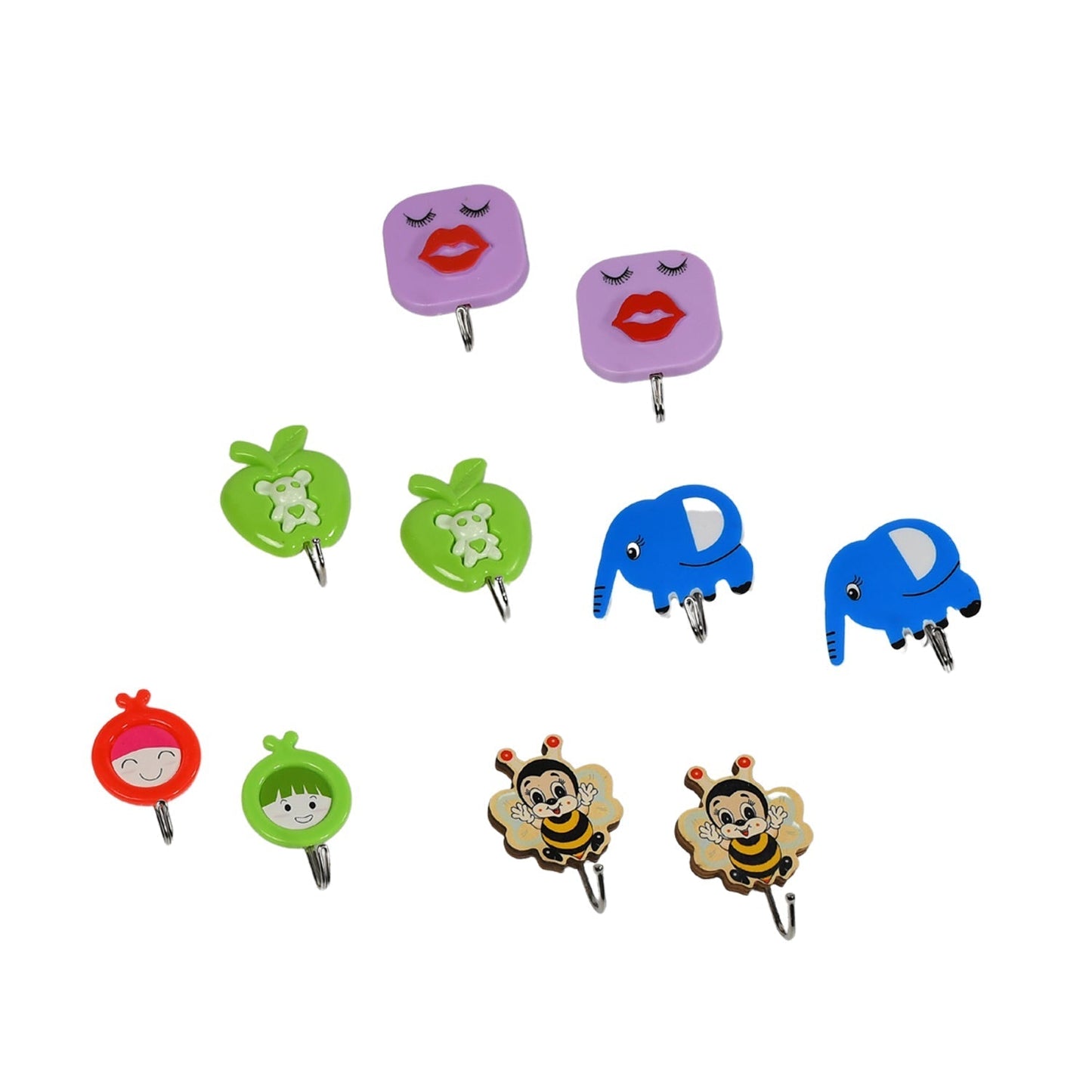 Premium Strong Adhesive Wall Hooks Set of 10 - infinityexculsivestore.com