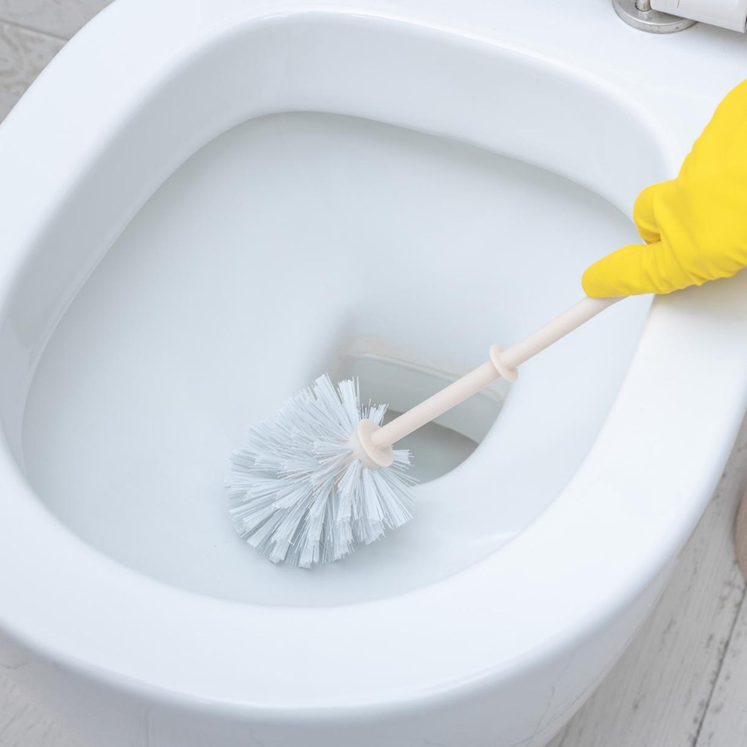 Premium Toilet Plastic Brush with Holder Stand Western and Indian Toilet Bathroom Cleaning - infinityexculsivestore.com