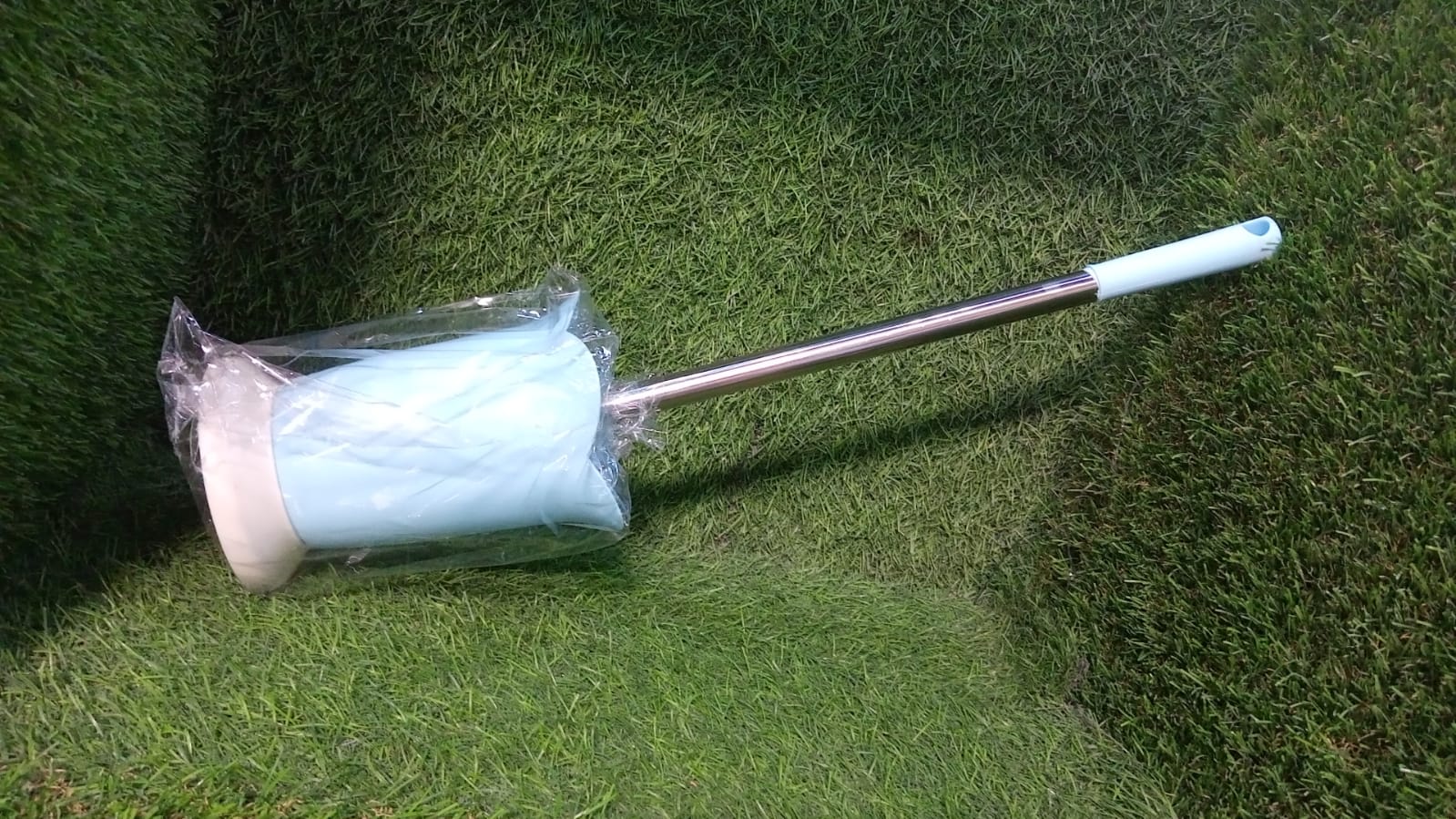 Premium Toilet Plastic Brush with Holder Stand Western and Indian Toilet Bathroom Cleaning - infinityexculsivestore.com