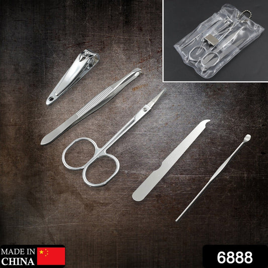 Professional Nail Clippers Kit - 5 Piece Manicure Set, Top Grade Stainless Steel Grooming Kit for Travel & Home - infinityexculsivestore.com