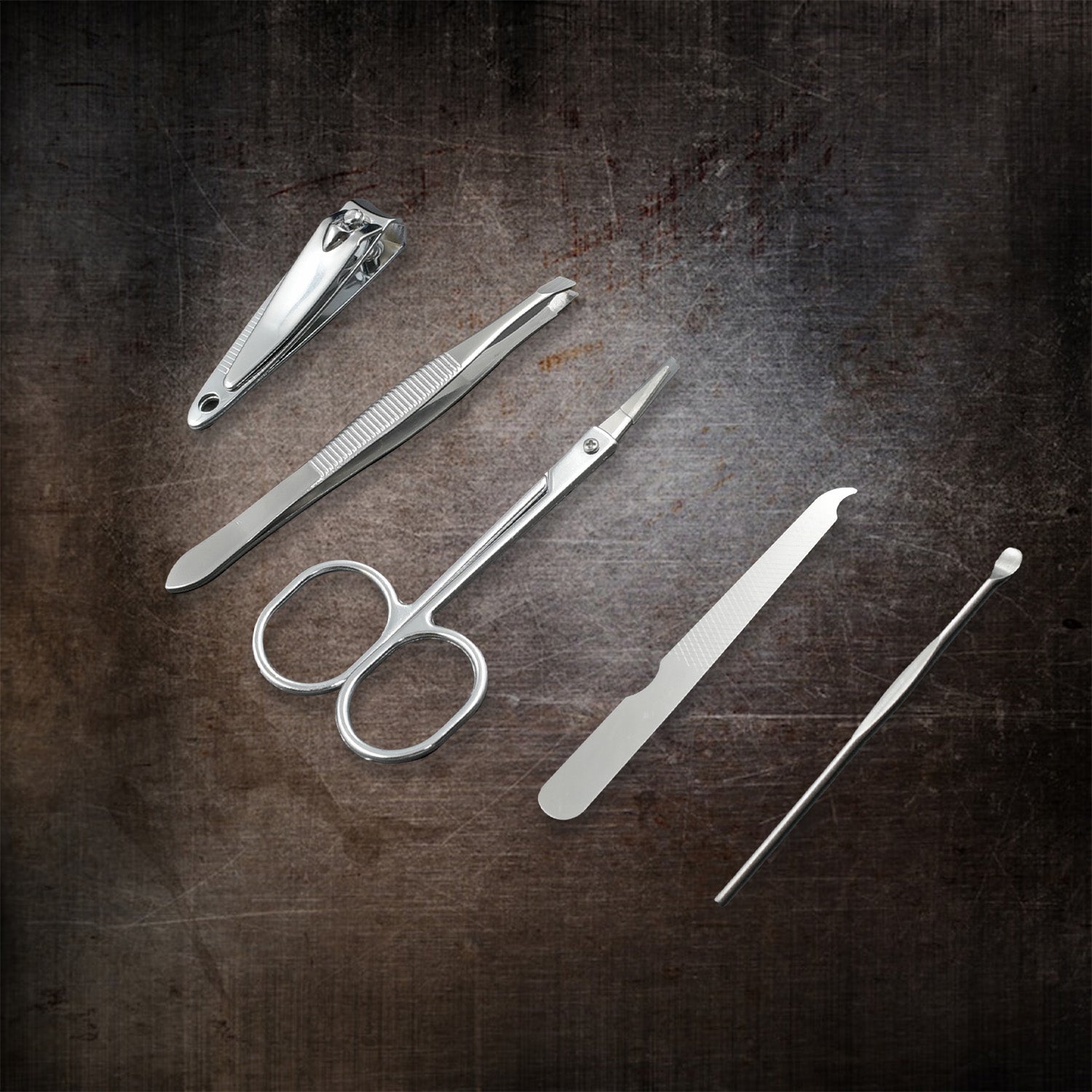 Professional Nail Clippers Kit - 5 Piece Manicure Set, Top Grade Stainless Steel Grooming Kit for Travel & Home - infinityexculsivestore.com