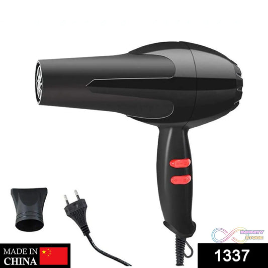 Stylish hair dryer with multiple heat settings.