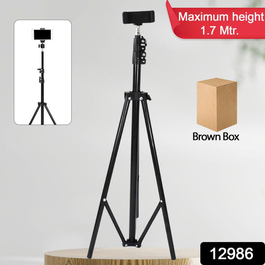 Professional Tripod with Multipurpose Head for Low Level Shooting, Panning for All DSLR Camera Photography Tripod Stand Folding Photo Stand Maximum Height 170 Cm - infinityexculsivestore.com