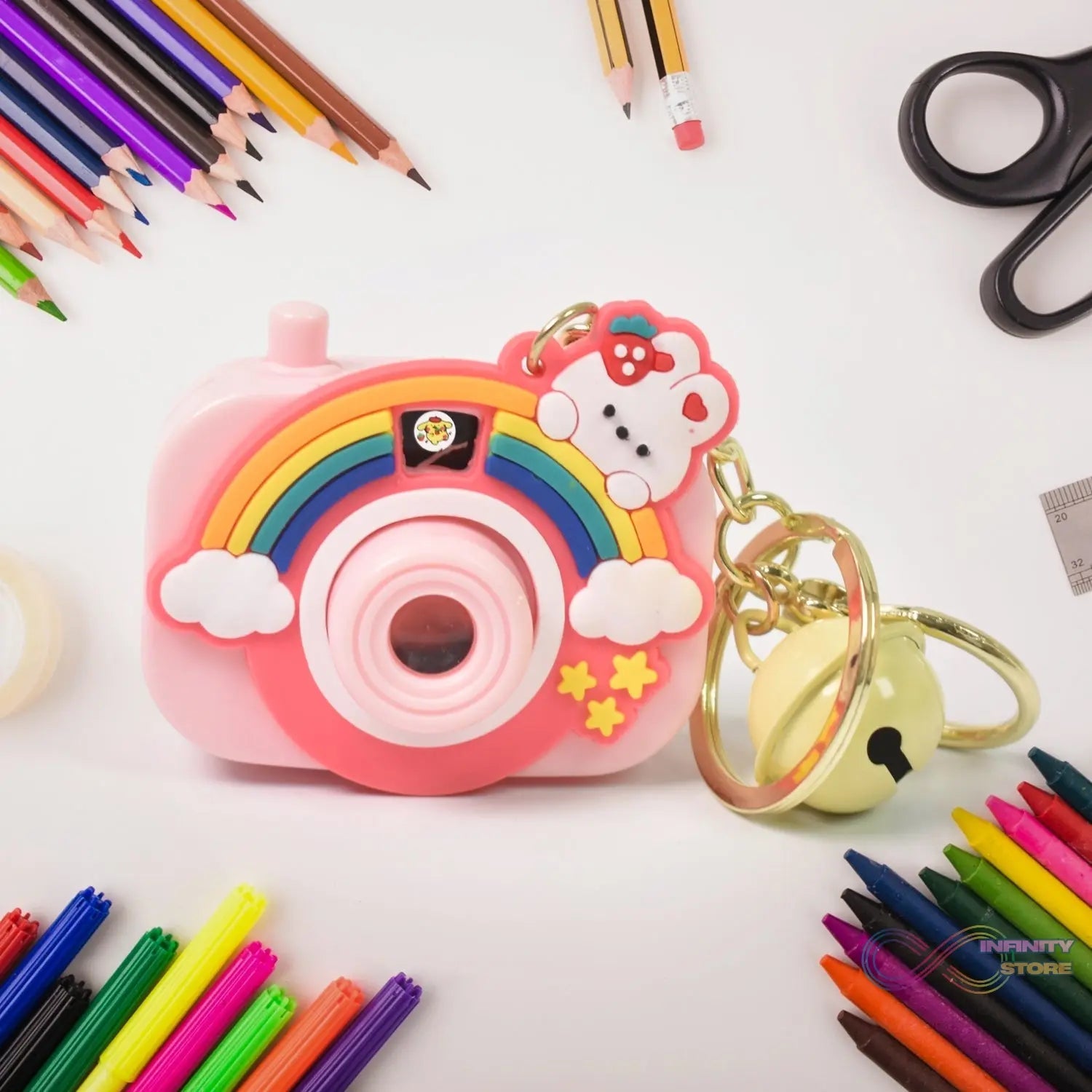Projective Camera Keychain (1 Pc / Mix design) - infinityexculsivestore.com