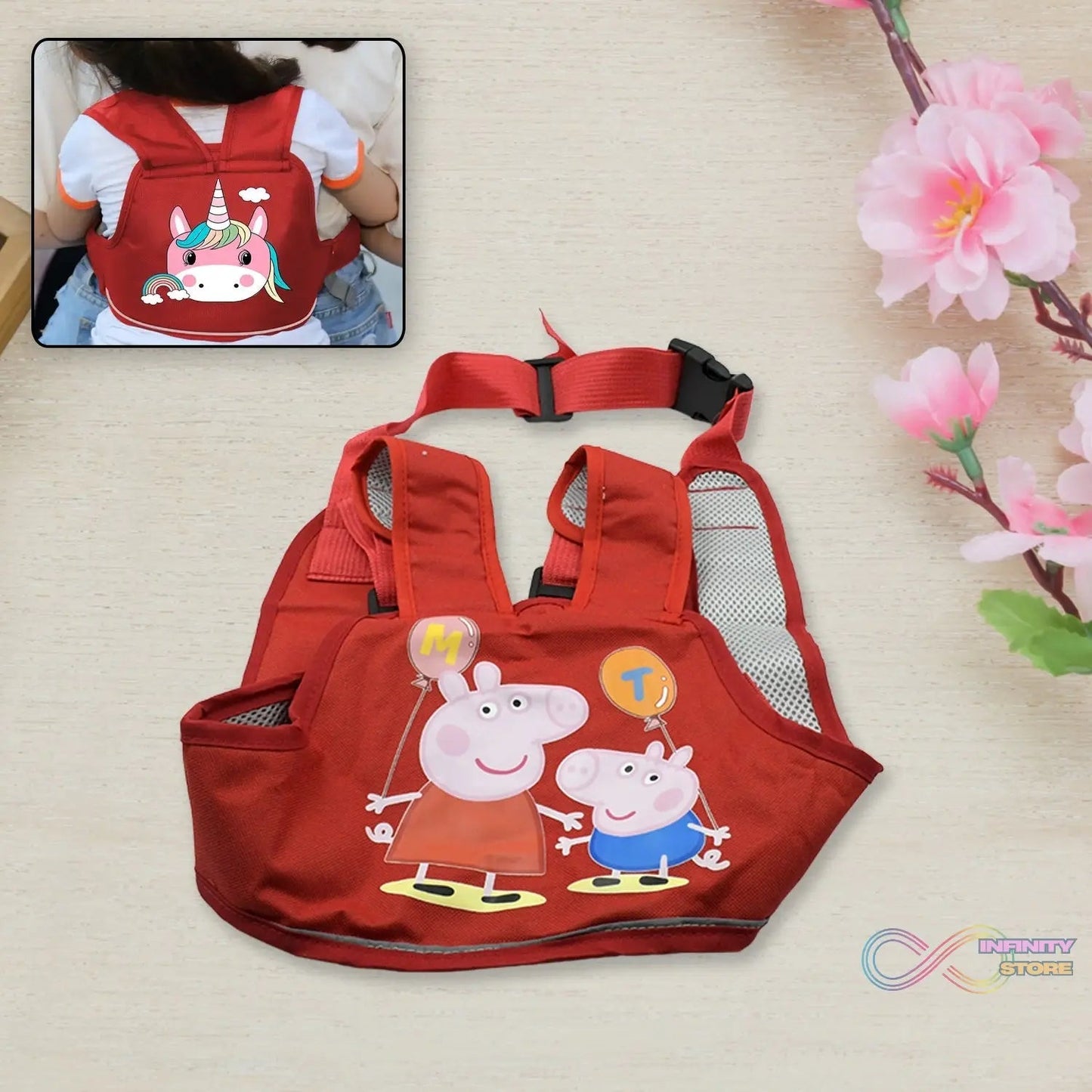 Protect Your Precious Cargo: Baby Safety Belt for Carrier (1 Pc) - Two Wheeler Safety - infinityexculsivestore.com