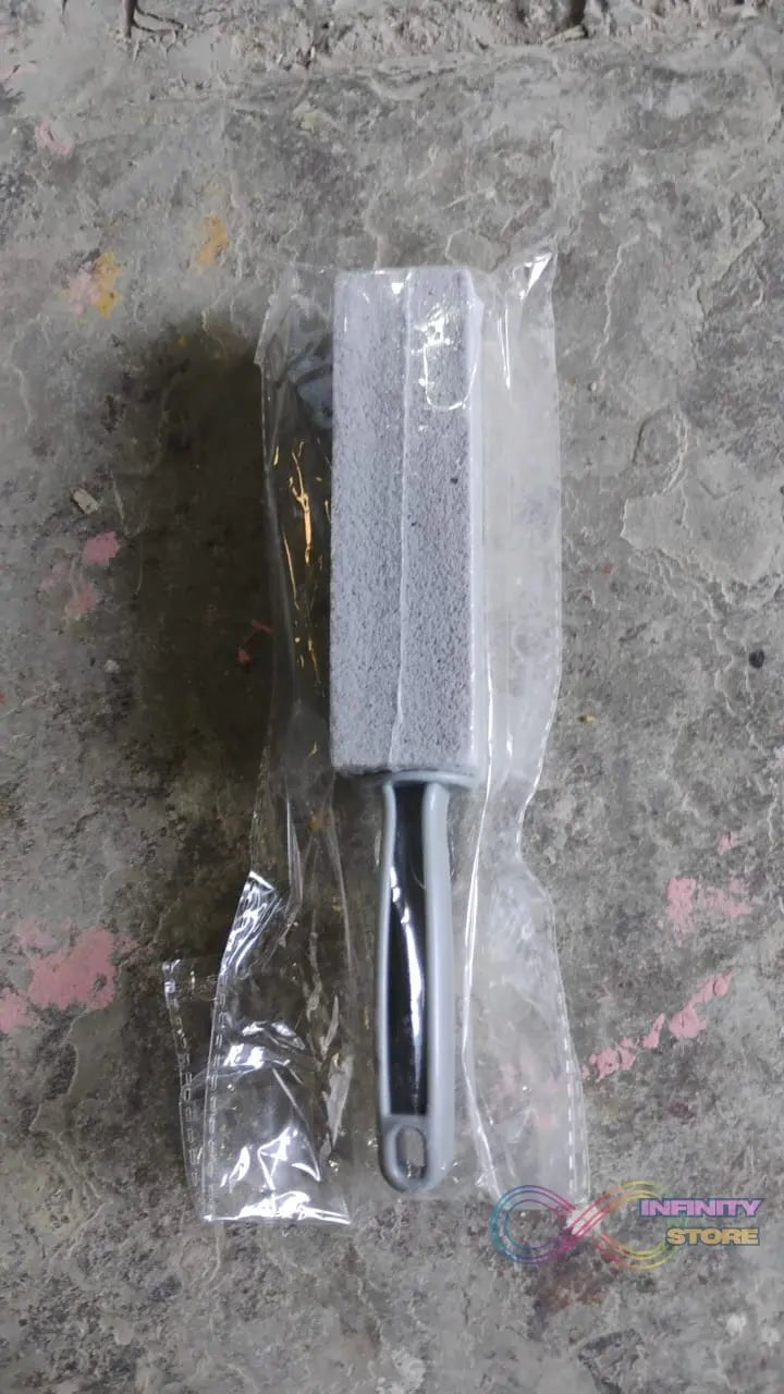 Pumice Stone Toilet Clean Brush with Handle (24 Cm / 1 Pc) - infinityexculsivestore.com
