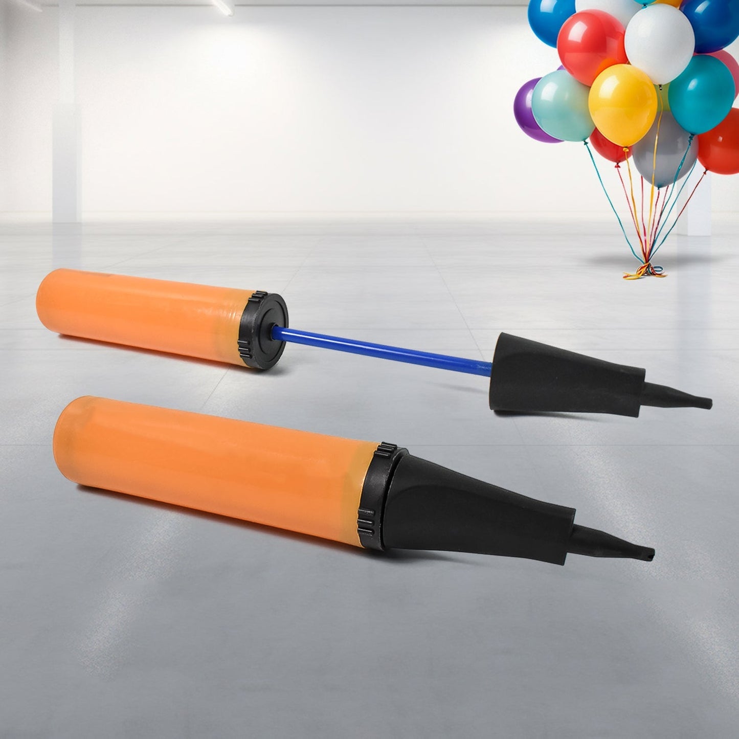 Pump for Balloons, Hand Pump, Air Pump Balloon, Robust Durable Plastic, for Party, Birthday, Wedding, Inflatable Toys - infinityexculsivestore.com