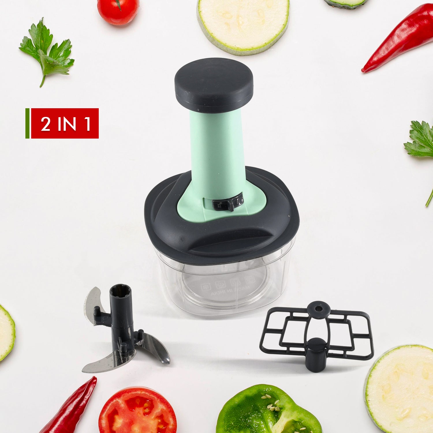 Push Chopper Manual Food Chopper - infinityexculsivestore.com