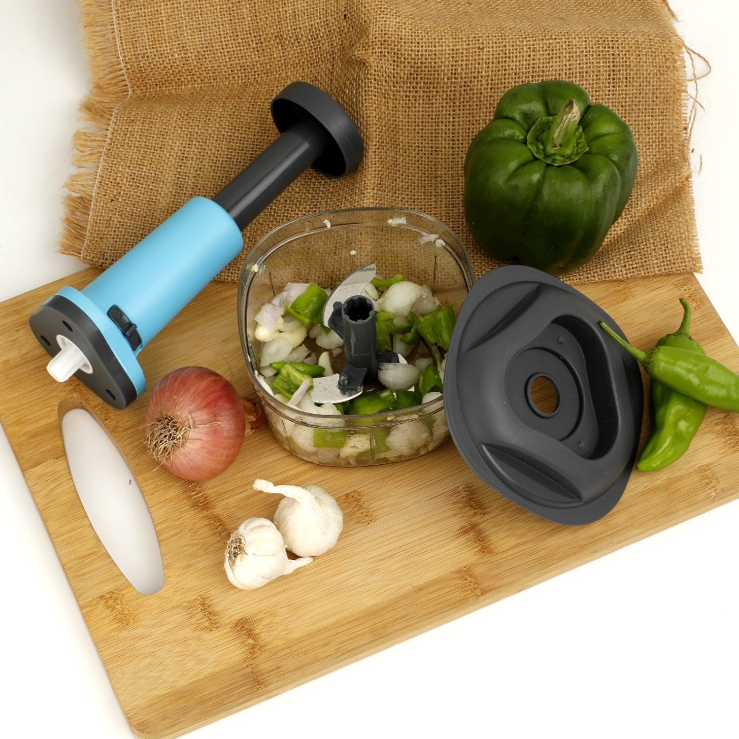 Push Chopper Manual Food Chopper - infinityexculsivestore.com