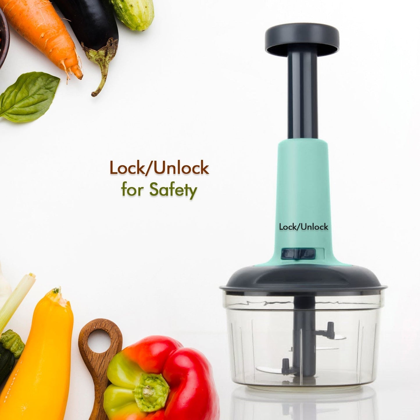 Push Chopper Manual Food Chopper - infinityexculsivestore.com