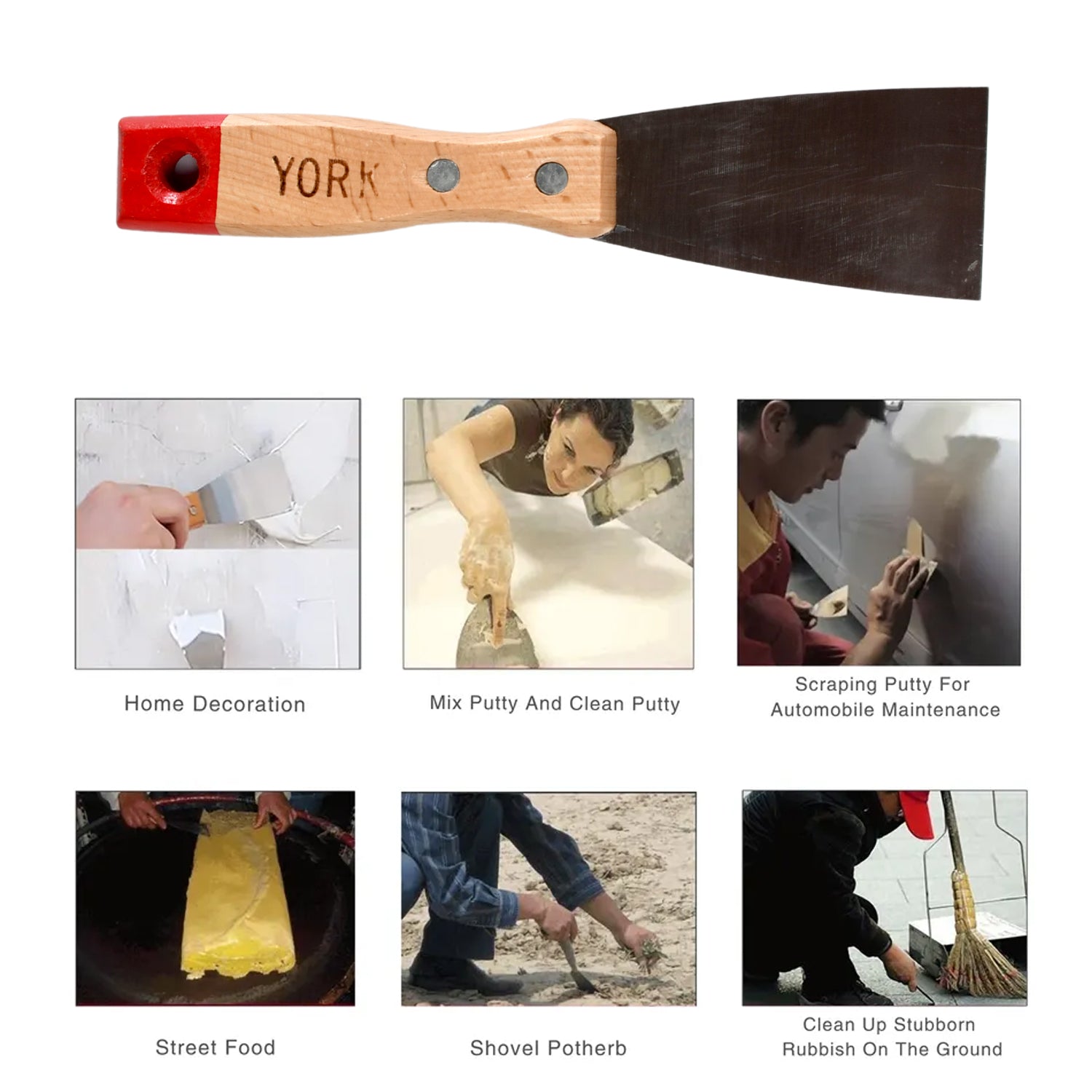 Putty Knife Set with Soft Handle for Drywall & Painting - infinityexculsivestore.com