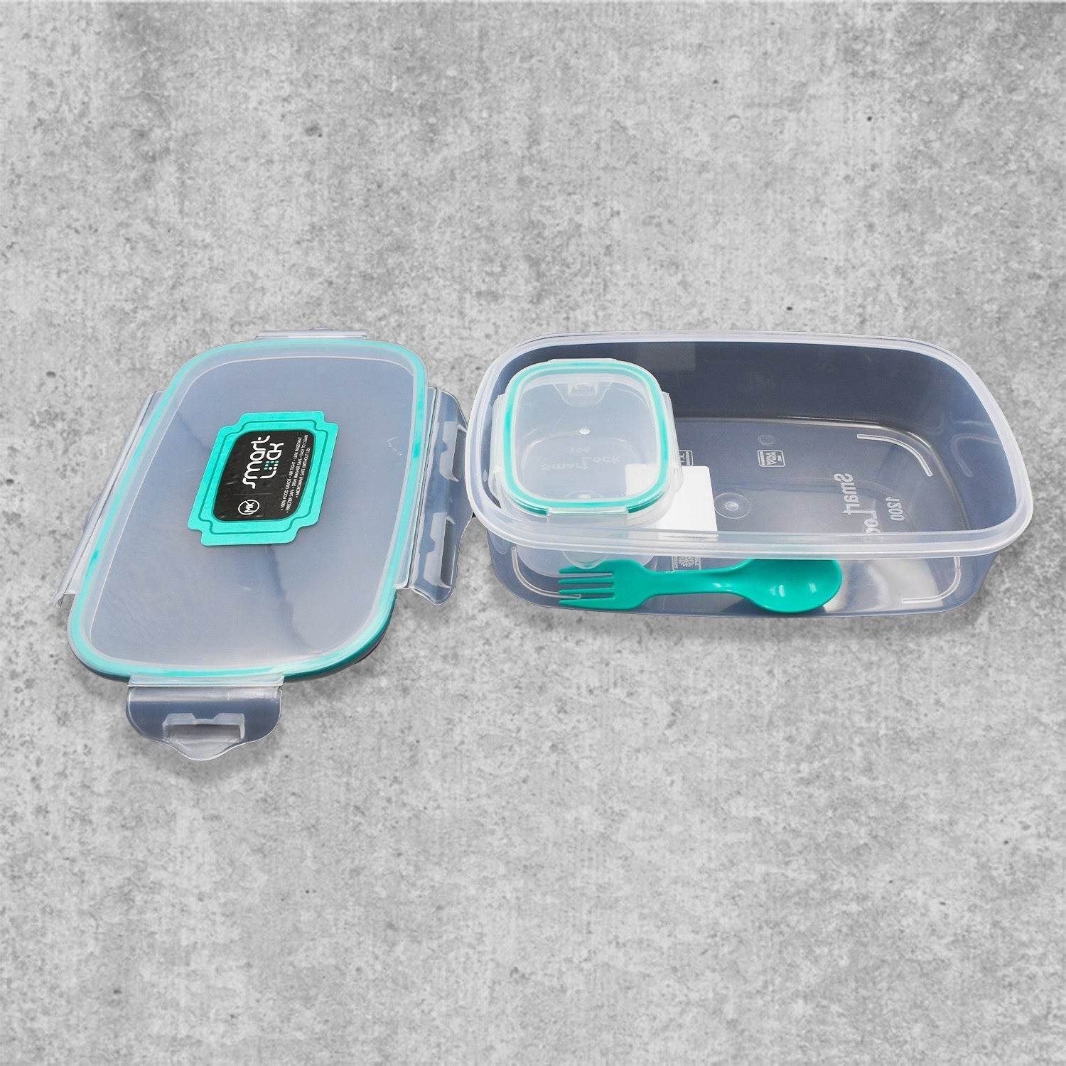 CARTOON PRINTED PLASTIC LUNCH BOX WITH INSIDE SMALL BOX & SPOON FOR KIDS, AIR TIGHT LUNCH TIFFIN BOX FOR GIRLS BOYS, FOOD CONTAINER, SPECIALLY DESIGNED FOR SCHOOL GOING BOYS AND GIRLS - infinityexculsivestore.com