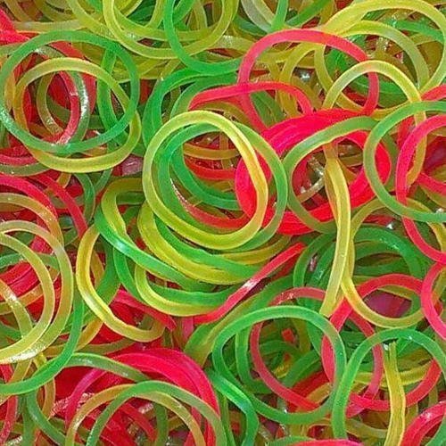 RUBBER BAND FOR OFFICE/HOME AND KITCHEN ACCESSORIES ITEM PRODUCTS, ELASTIC RUBBER BANDS, FLEXIBLE REUSABLE NYLON ELASTIC UNBREAKABLE, FOR STATIONERY, SCHOOL MULTICOLOR - infinityexculsivestore.com