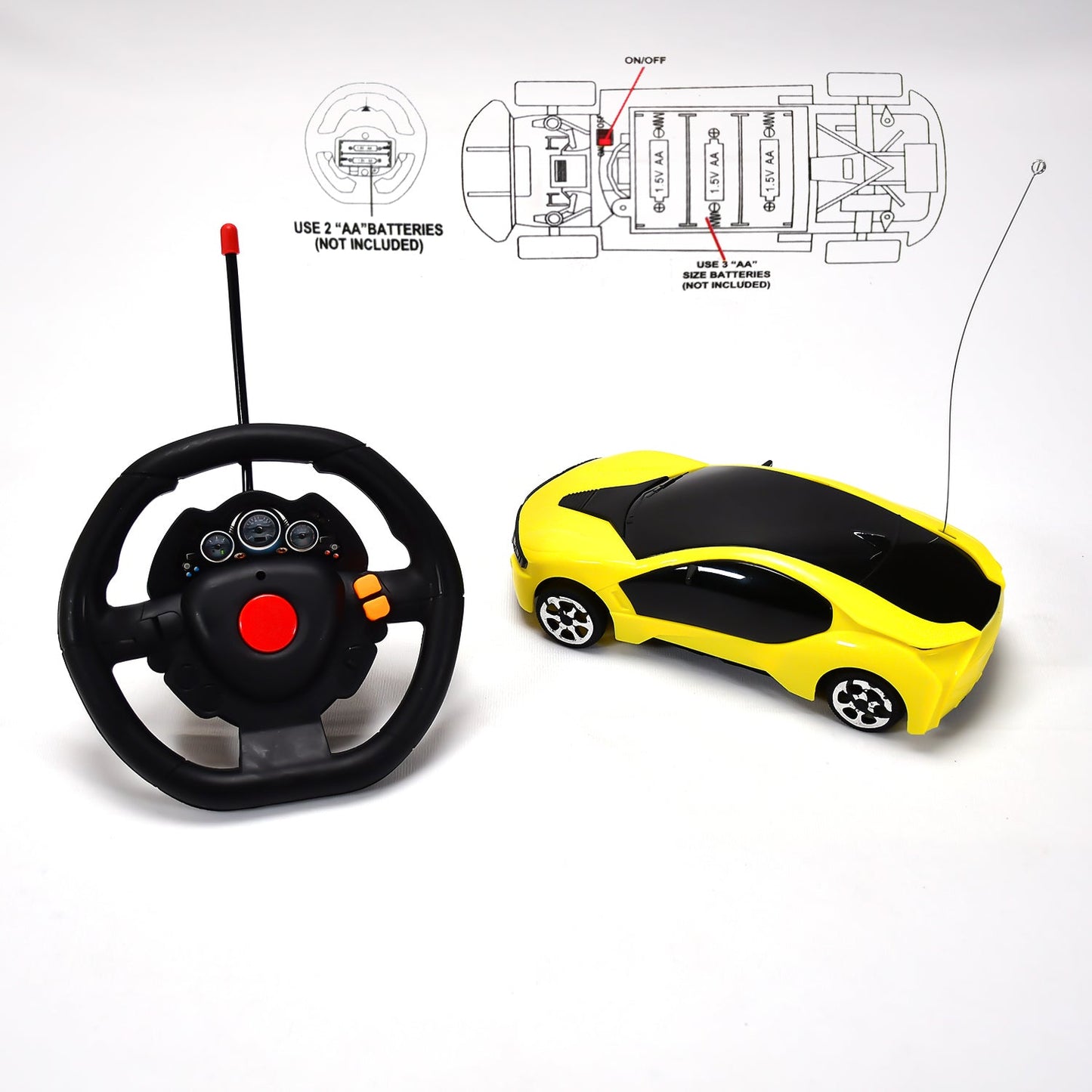 Racing Fast Steering Remote Control Modern Attractive CAR for Kids - infinityexculsivestore.com