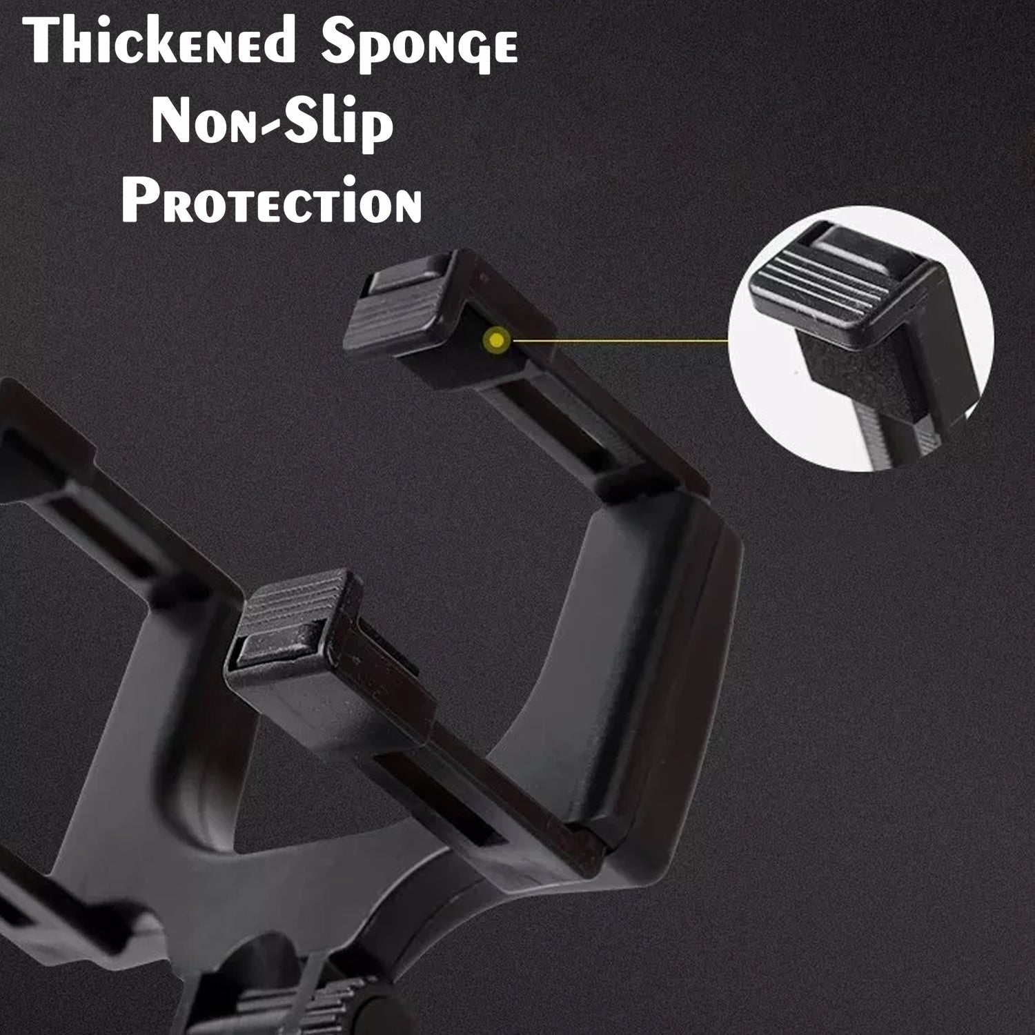 Rear View Mobile Holder Universal Vehicle Rear View Mirror Mobile phone Mount Stand - infinityexculsivestore.com