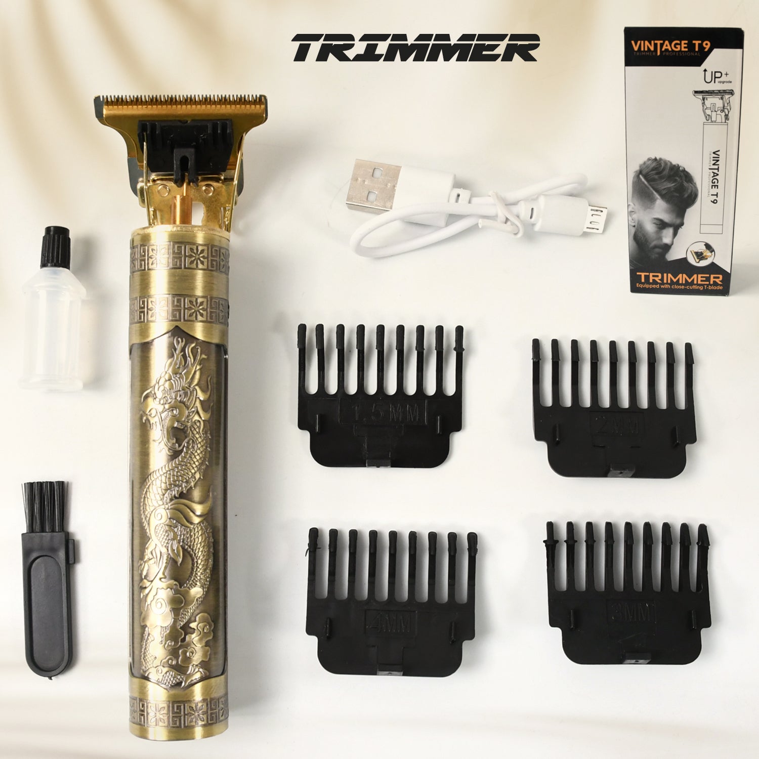 Rechargeable Electric Hair Clippers for Men Cordless Hair Trimmer Haircut Grooming Kit - infinityexculsivestore.com