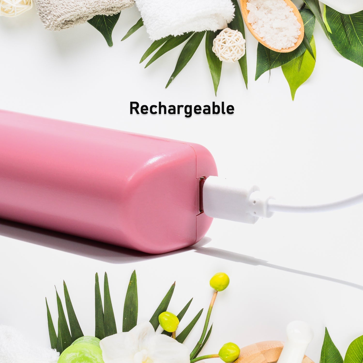Rechargeable Mini Hair Straightener, Travel Portable USB Charging Cordless Hair Straightener Bursh, Three Temperature Adjustments Flat Iron Comb (1 Pc) - infinityexculsivestore.com