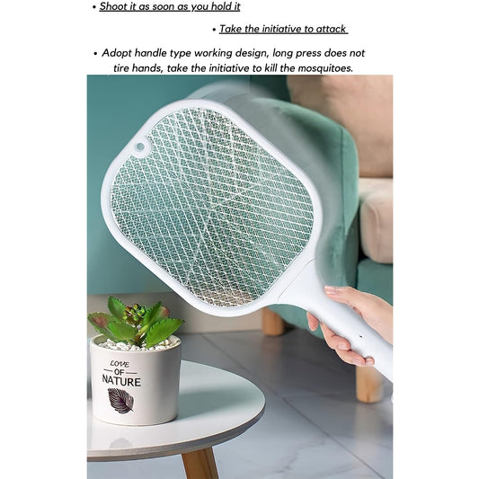Rechargeable Mosquito Killer Racket with UV Light & USB Charging Base - infinityexculsivestore.com