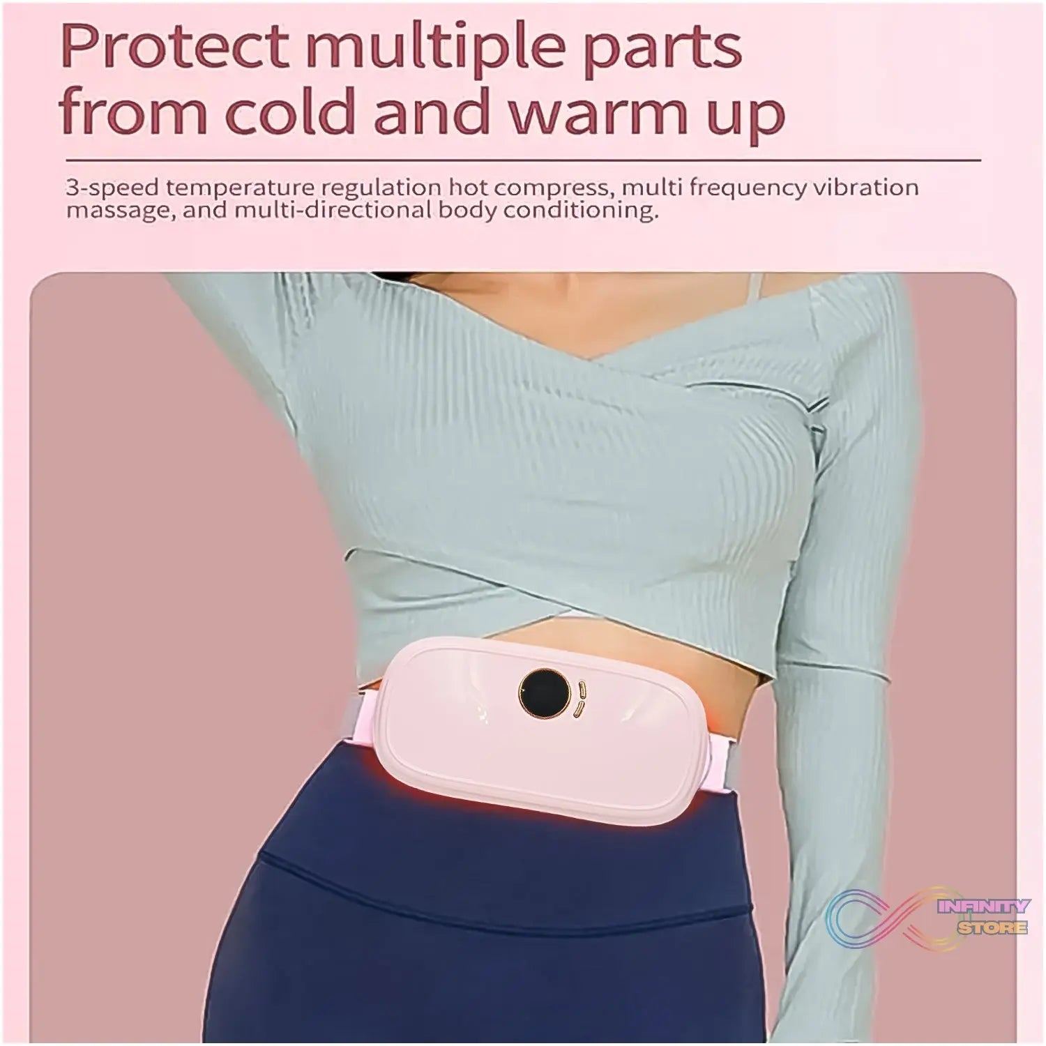 Rechargeable Smart Warm Palace Belt (1 Pc) - infinityexculsivestore.com