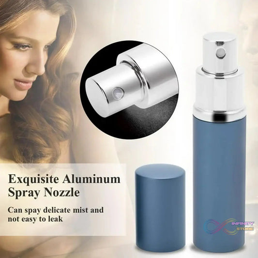 Refillable Fine Mist Spray Bottle for Perfume, Sanitizer, Travel Beauty & Makeup - 1 Pc - infinityexculsivestore.com