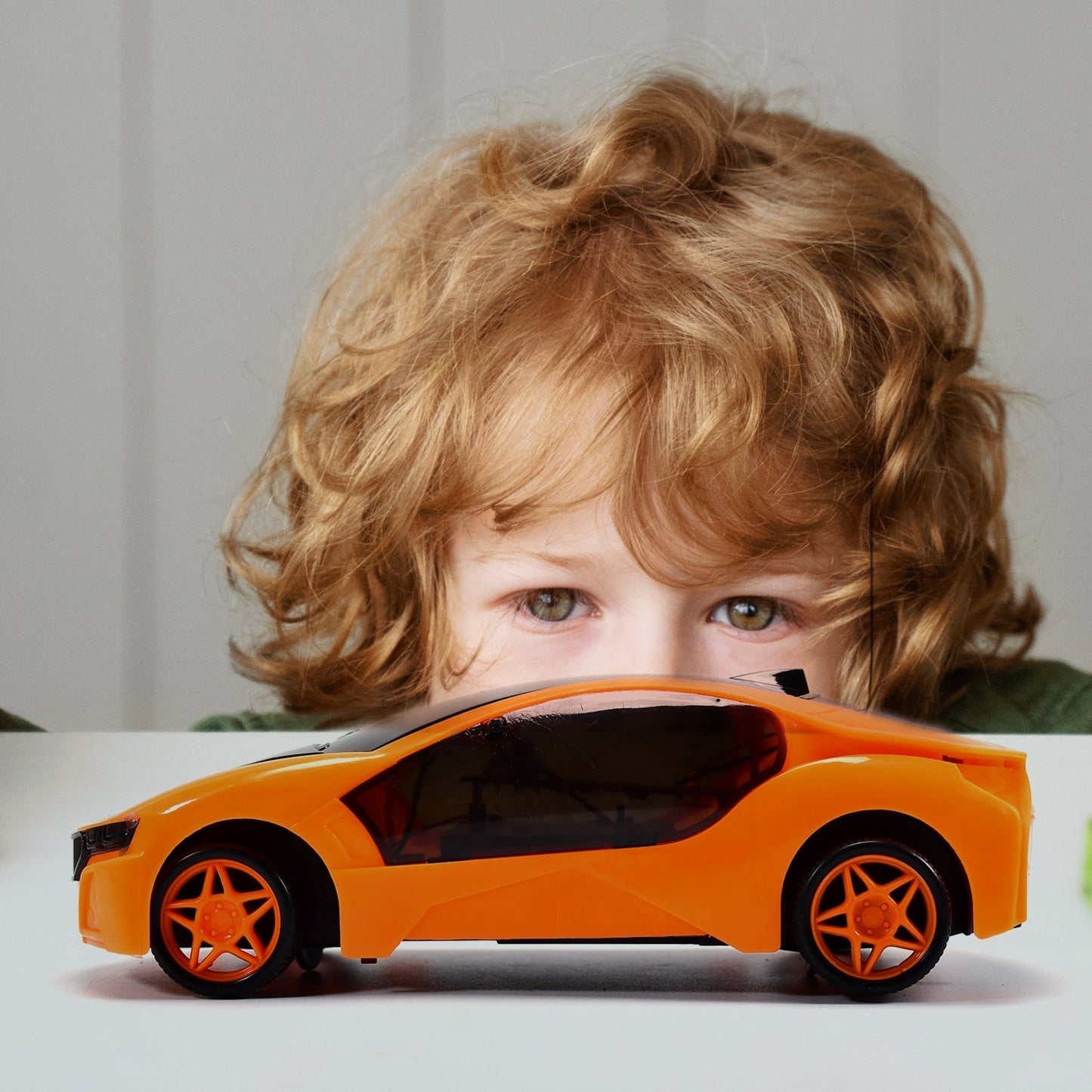 Remote Control Fast Modern Racing Car 3D Light with Go Forward And Backward - infinityexculsivestore.com