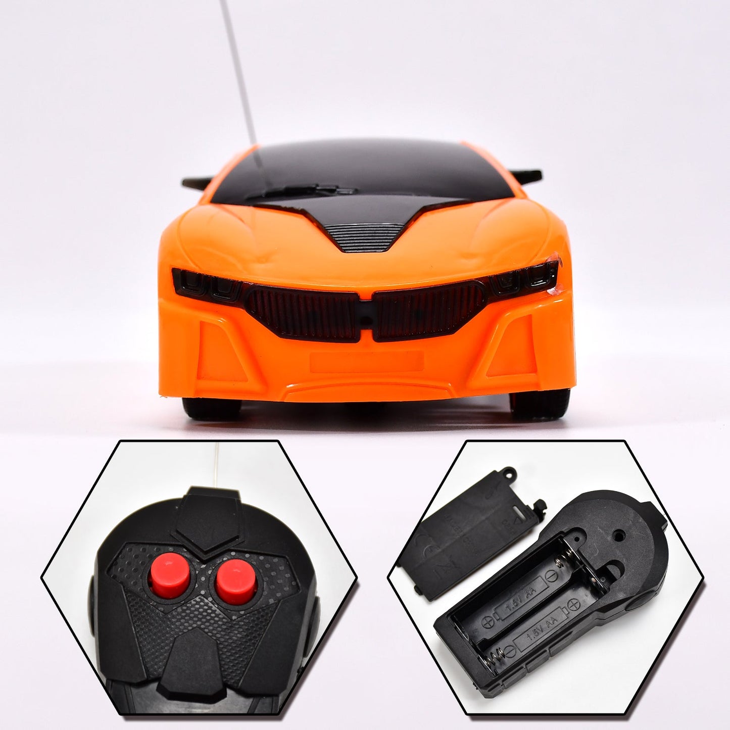 Remote Control Fast Modern Racing Car 3D Light with Go Forward And Backward - infinityexculsivestore.com