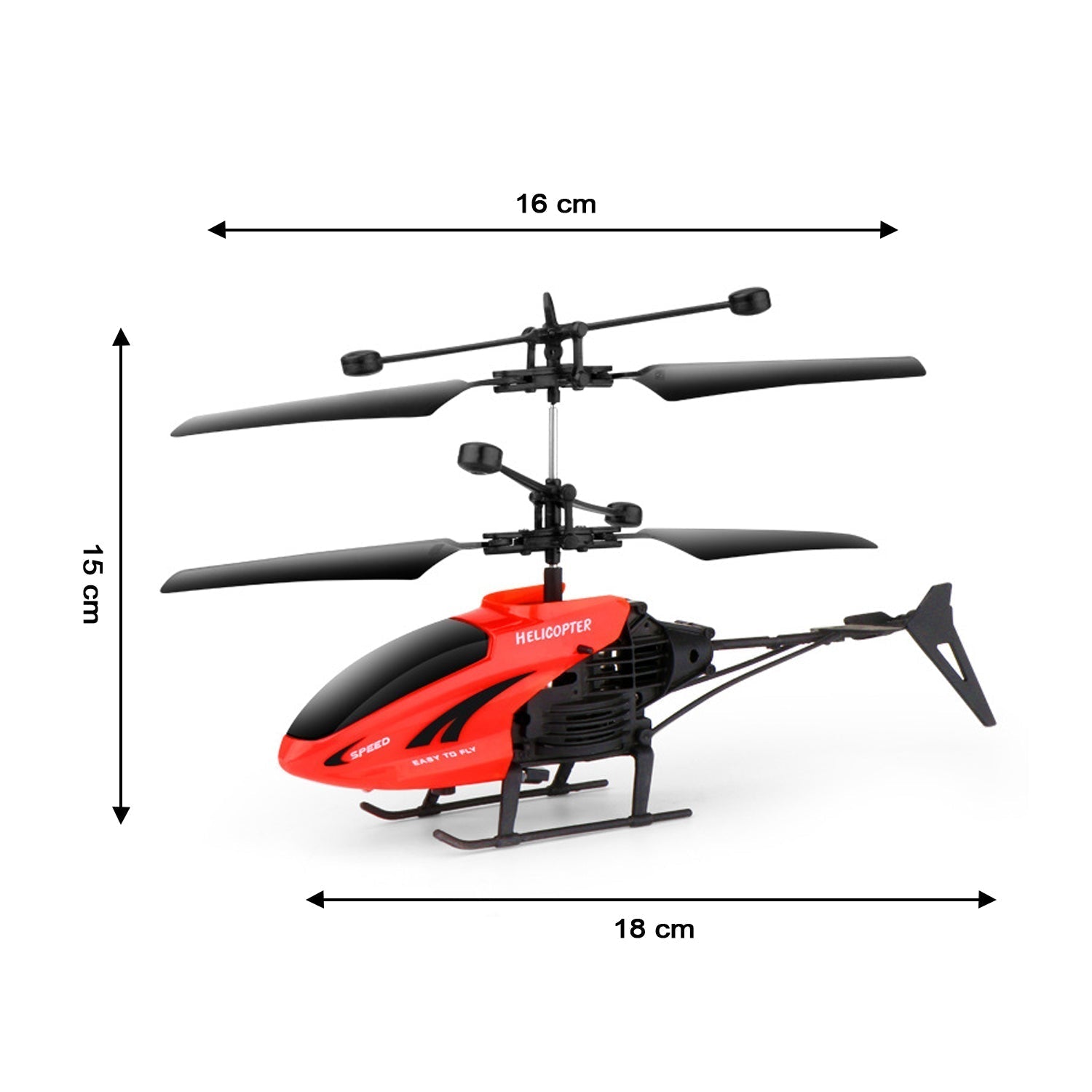 Remote Control Helicopter with USB Chargeable Cable for Boy and Girl Children (Pack of 1) - infinityexculsivestore.com