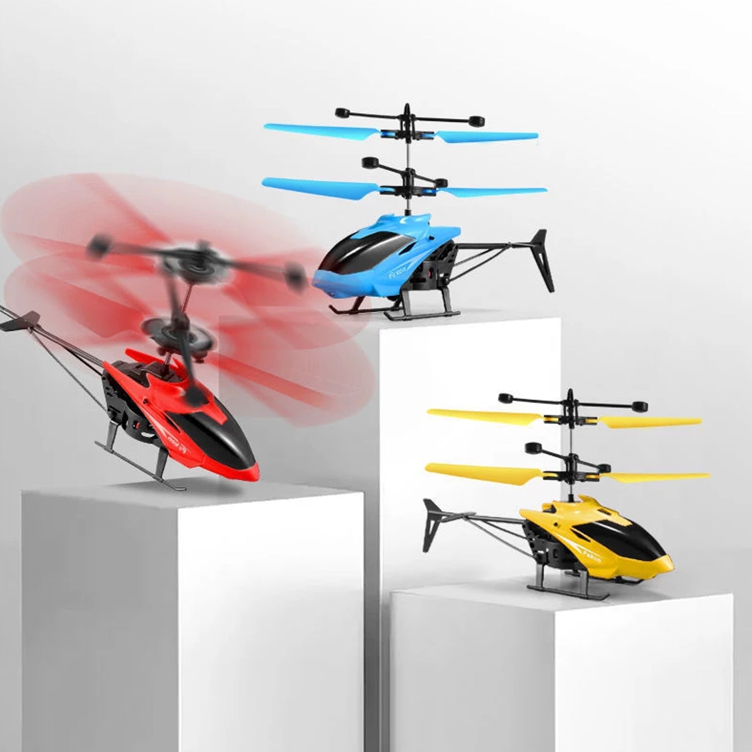Remote Control Helicopter with USB Chargeable Cable for Boy and Girl Children (Pack of 1) - infinityexculsivestore.com