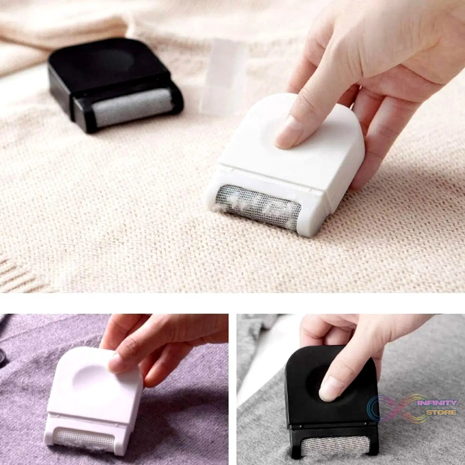 Remover for Clothes Portable Razor Clothes Lint Remover Portable Lint Remover Fuzz Remover Lint Removers Fluff Remover for Clothes Pet Home Accessories (1 Pc) - infinityexculsivestore.com