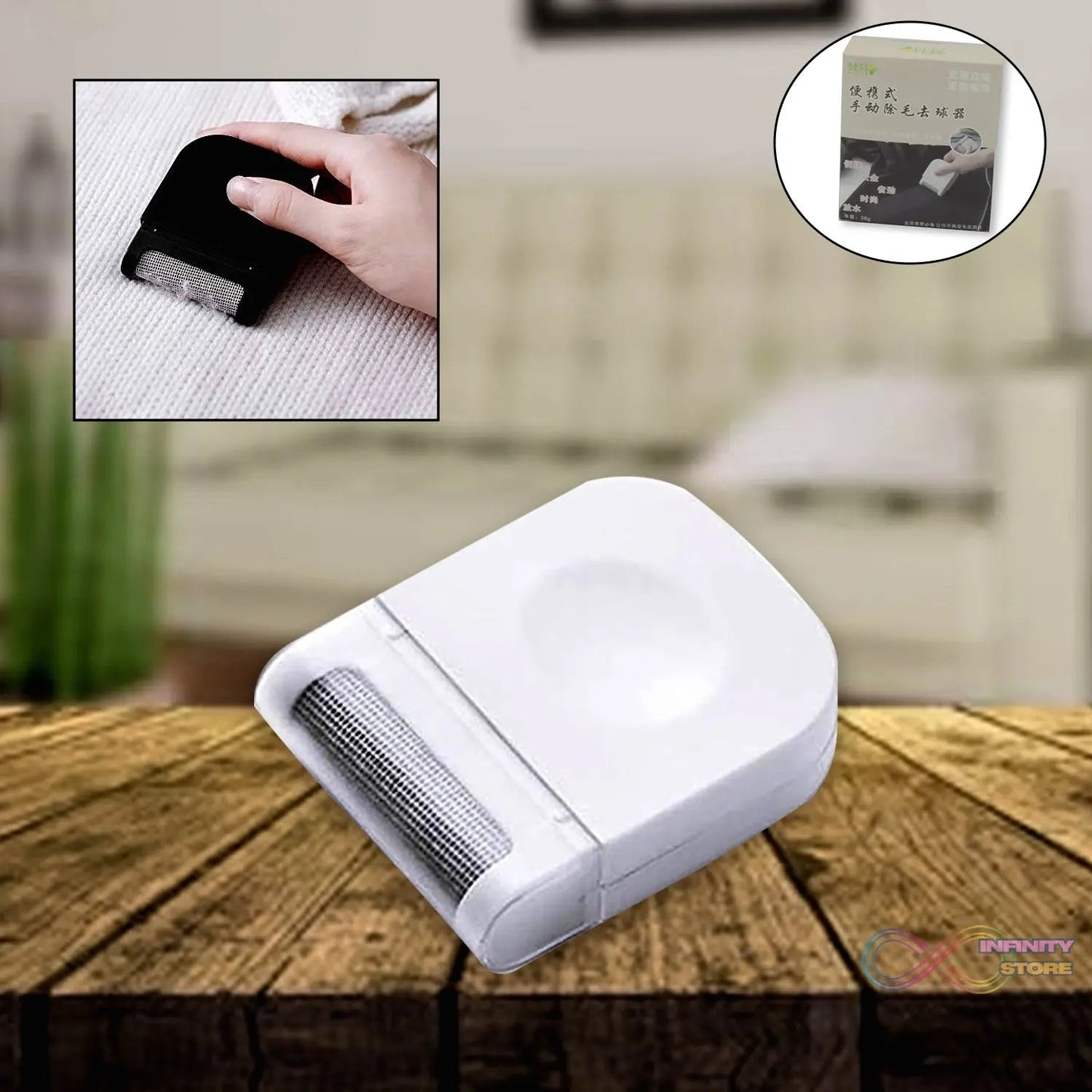 Remover for Clothes Portable Razor Clothes Lint Remover Portable Lint Remover Fuzz Remover Lint Removers Fluff Remover for Clothes Pet Home Accessories (1 Pc) - infinityexculsivestore.com