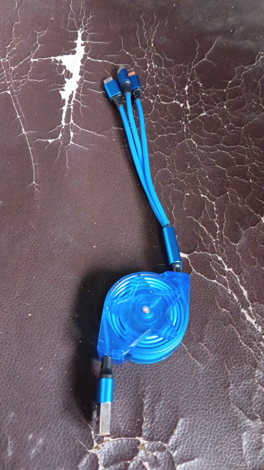 Retractable Charger Charging Cable, Micro USB Cable, 3 in 1, Multi Charging Cable, Compatible with Phone / Type C / Micro Android USB and Other Mobile Devices (1 Pc) - infinityexculsivestore.com