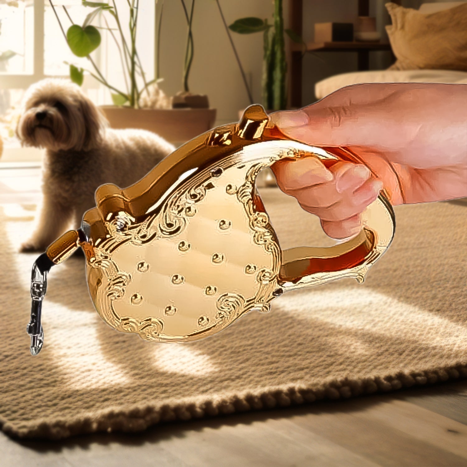 Retractable Telescopic Belt Rope Cat Golden Traction (3M Approx / 1 pc) - infinityexculsivestore.com