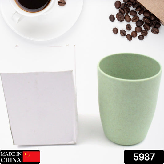 Reusable Cups/Mugs/ Glass/ Tumbler Set Eco Friendly Cups for Drinking Tea Coffee, Dishwasher Safe, Non - slip Bathroom Cup Tooth Cups For Home Office (1 Pc) - infinityexculsivestore.com