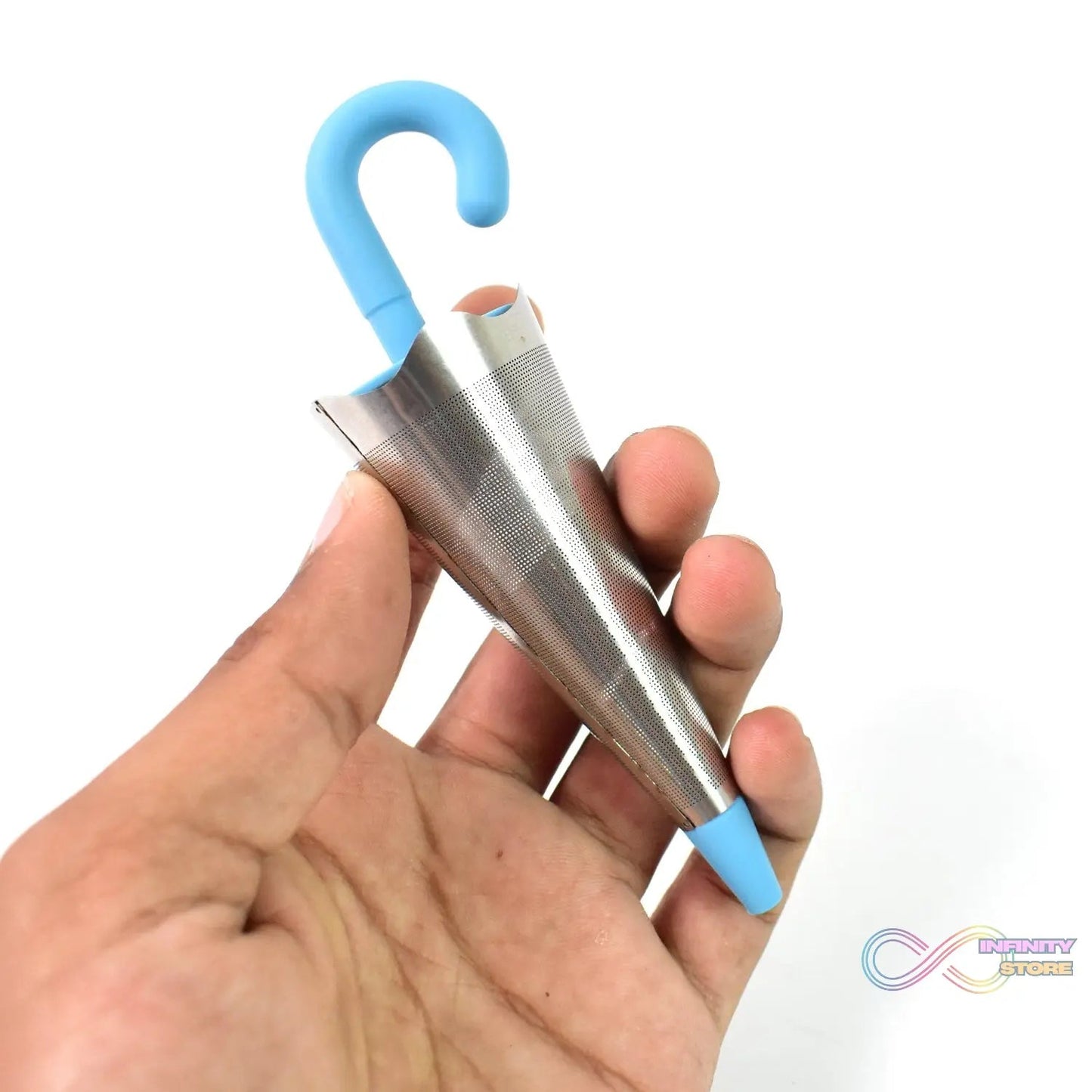 Reusable Cute Umbrella Tea Strainer Without Tray / Stand (1 Pc / Mix Color) - infinityexculsivestore.com