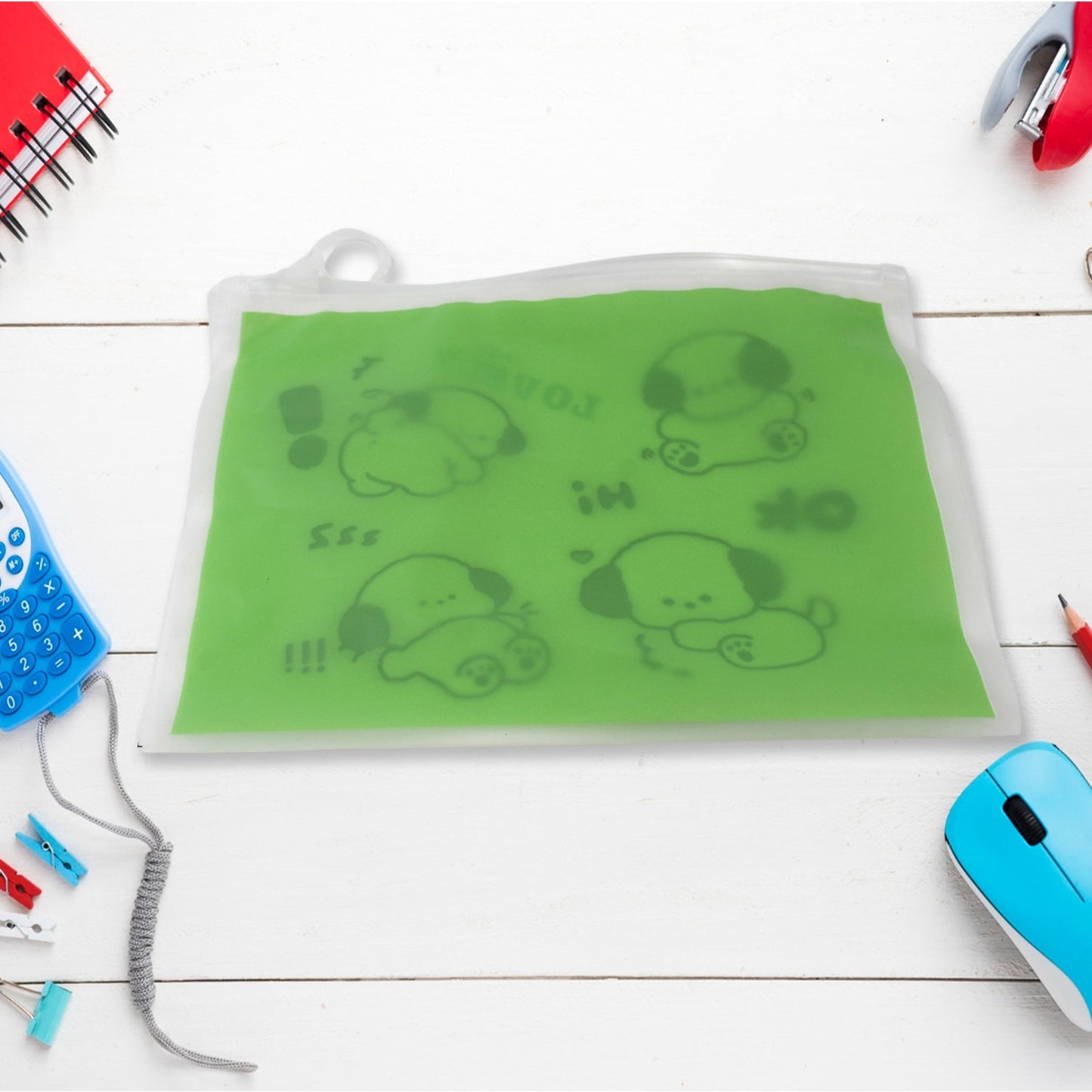 Reusable Multipurpose Pouch Pen Stationary Case Travel, Boys & Girls Pouch with Zip for Travel, School, Stationary (1 Pc/ Mix Design) - infinityexculsivestore.com