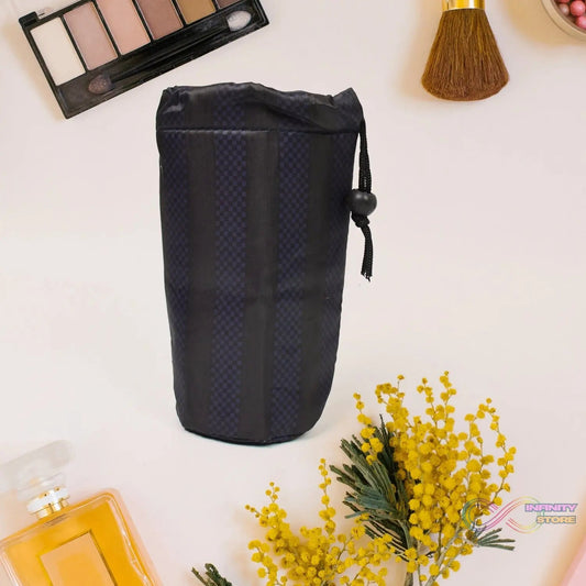 Reusable Multipurpose Washable Rope Pouch Pen Pencil Stationary Case Travel (1 Pc) - infinityexculsivestore.com
