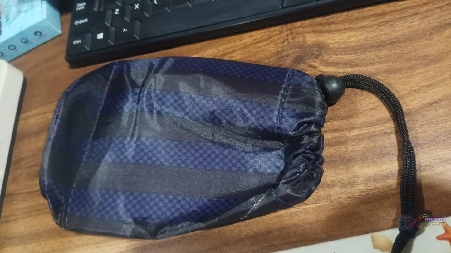 Reusable Multipurpose Washable Rope Pouch Pen Pencil Stationary Case Travel (1 Pc) - infinityexculsivestore.com