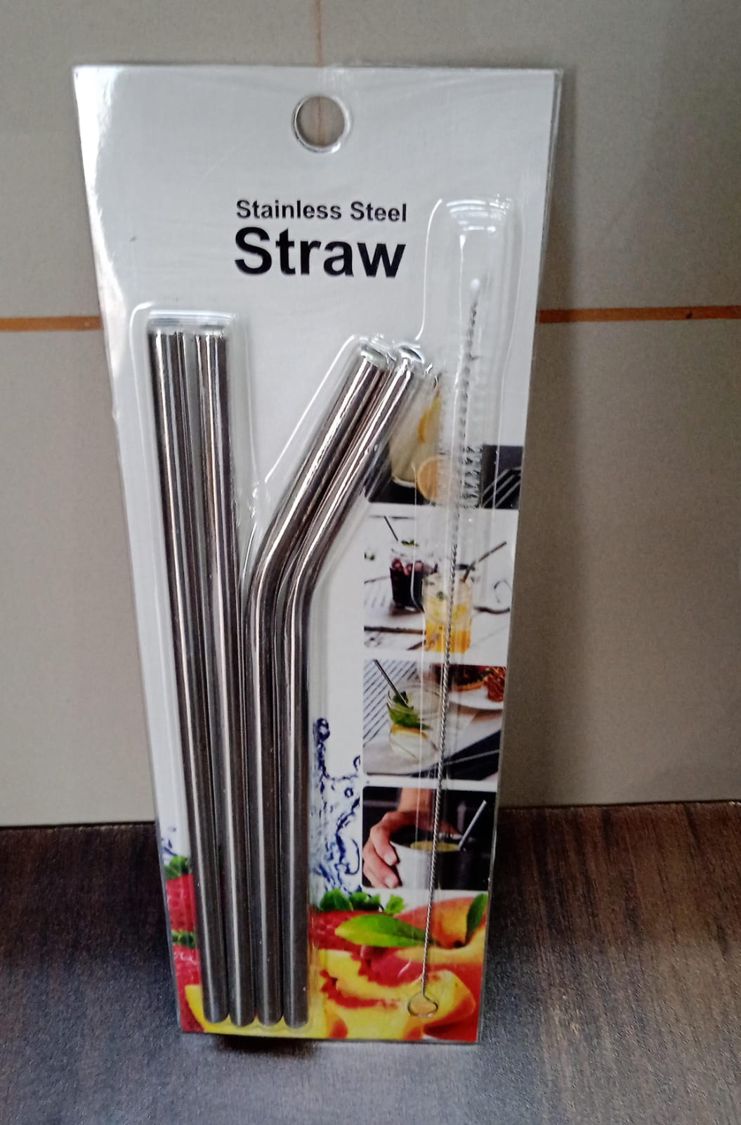 Reusable Stainless Steel Straw with cleaning Brush Long Drinking Straws for Coffee Tumbler Travel Mug Cup, Dishwasher Safe for Toddlers & Kids (5 Pcs Set) - infinityexculsivestore.com