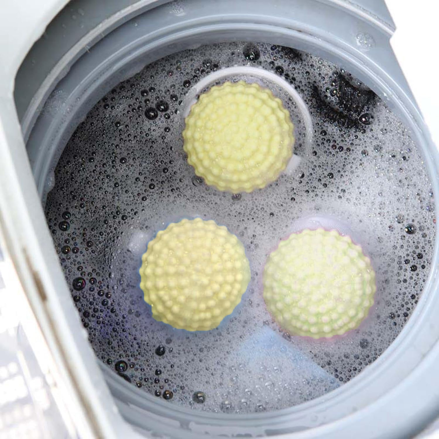 Reusable Washing Machine Floating Cylindrical Shape Lint Mesh Bag ( 1 Pc) - infinityexculsivestore.com